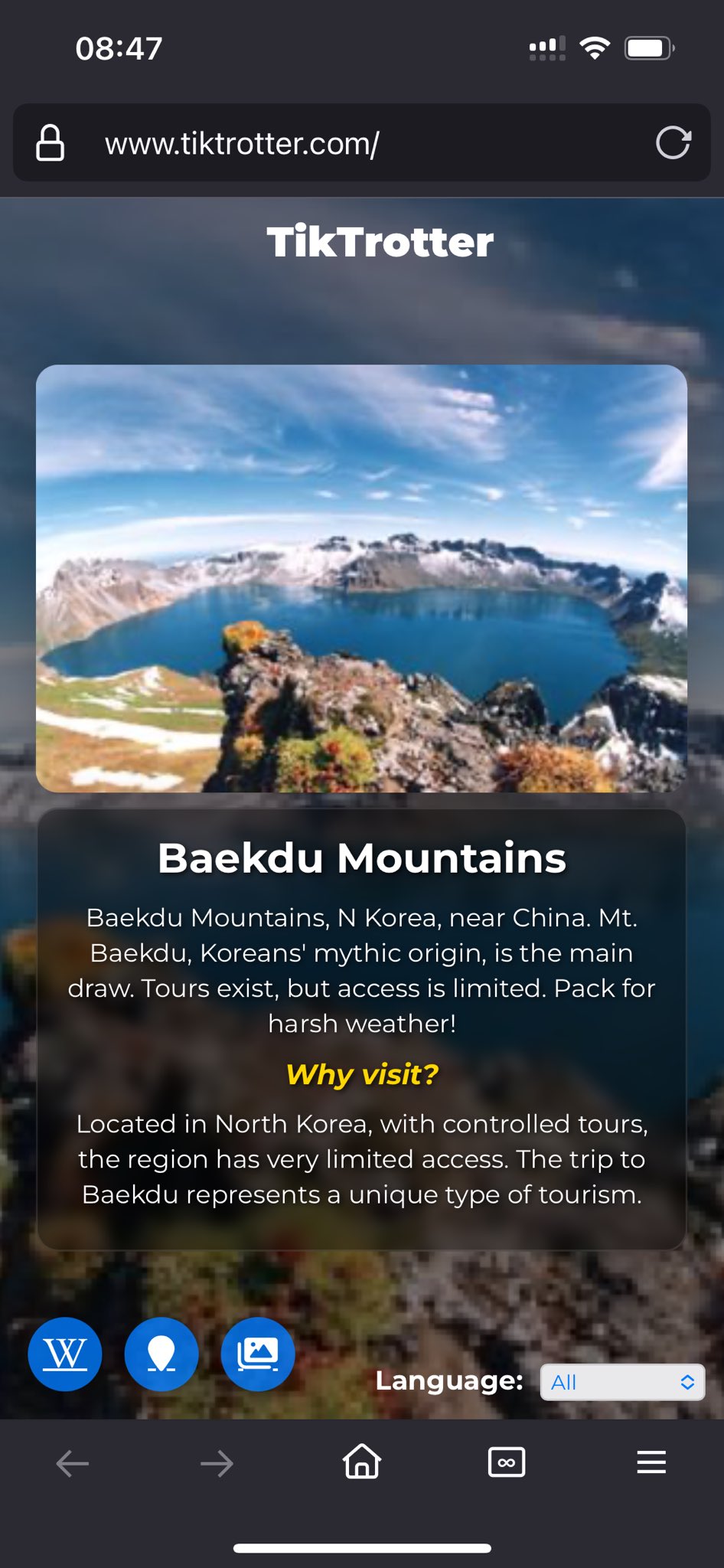 Hiking in North Korea?