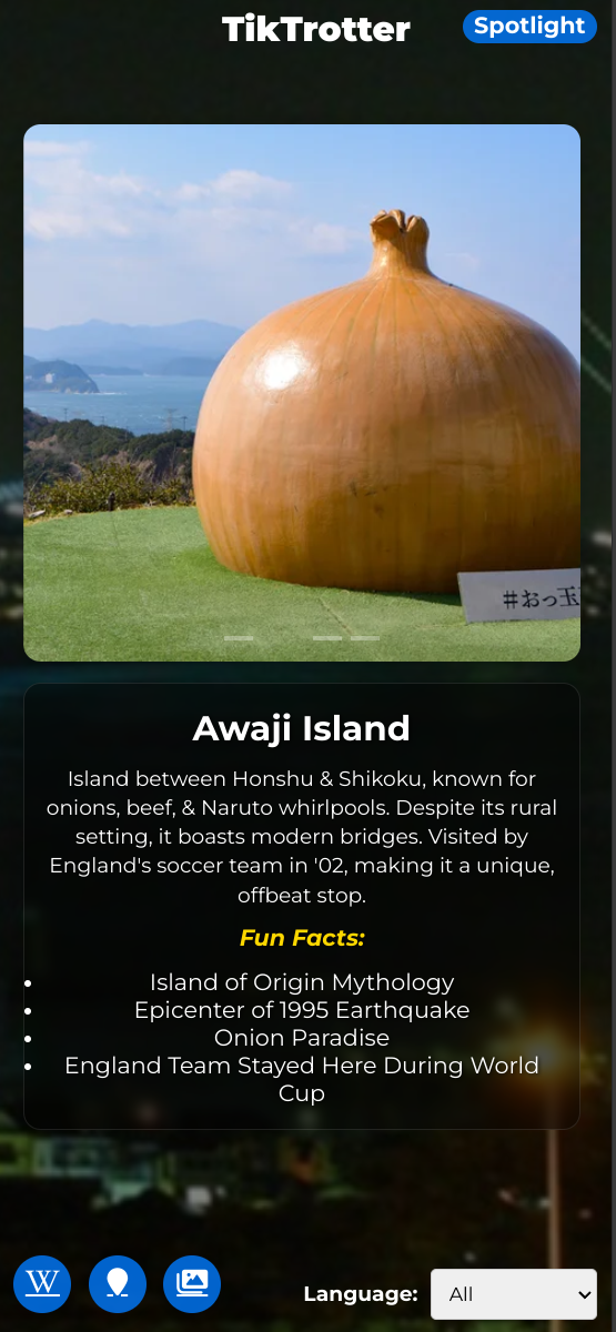 This island reeks of onion